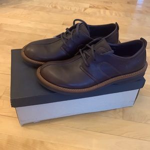 New ECCO Mens 44 (size 10-10.5) Oxford with original box